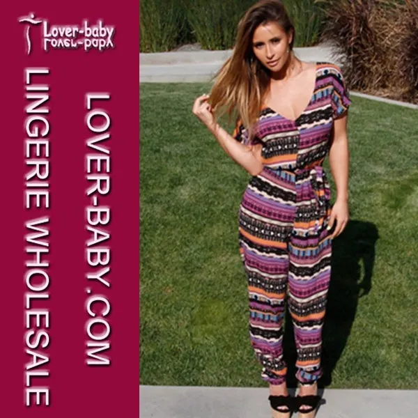 2016 Playsuit Rompers Women Jumpsuit Clothing (L55184-1)