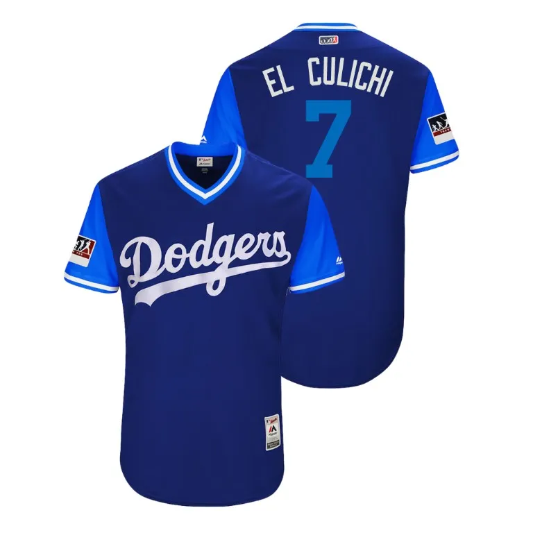 2018 Players Weekend Justin Turner Enrique Hernandez Urias Maeda Jerseys