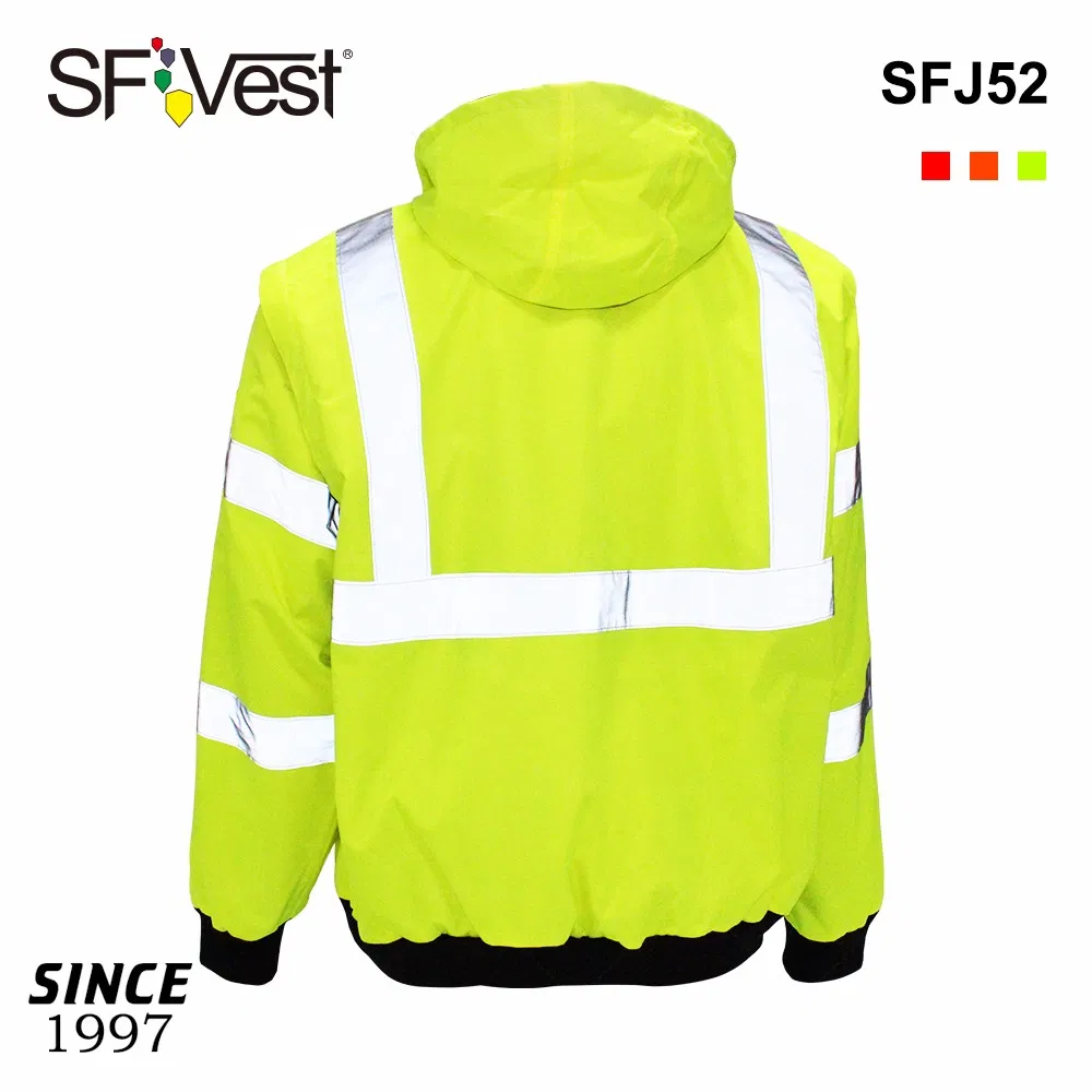 2020 Bomber Jackets Work Wear Winter Polyester Construction Worker Uniform Workwear