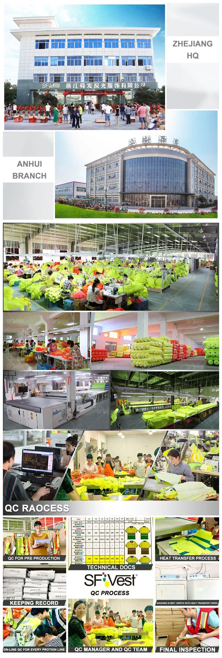 2020 New Design Wholesale Hi Vis 3 in 1 Jacket Reflective Safety Winter Jacket with Detachable Sleeve