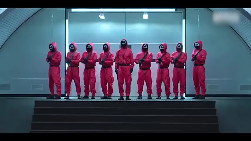 2021 Hot Sale Squid Game Cosplay Mask Korea Teleplay Mask Squid Game