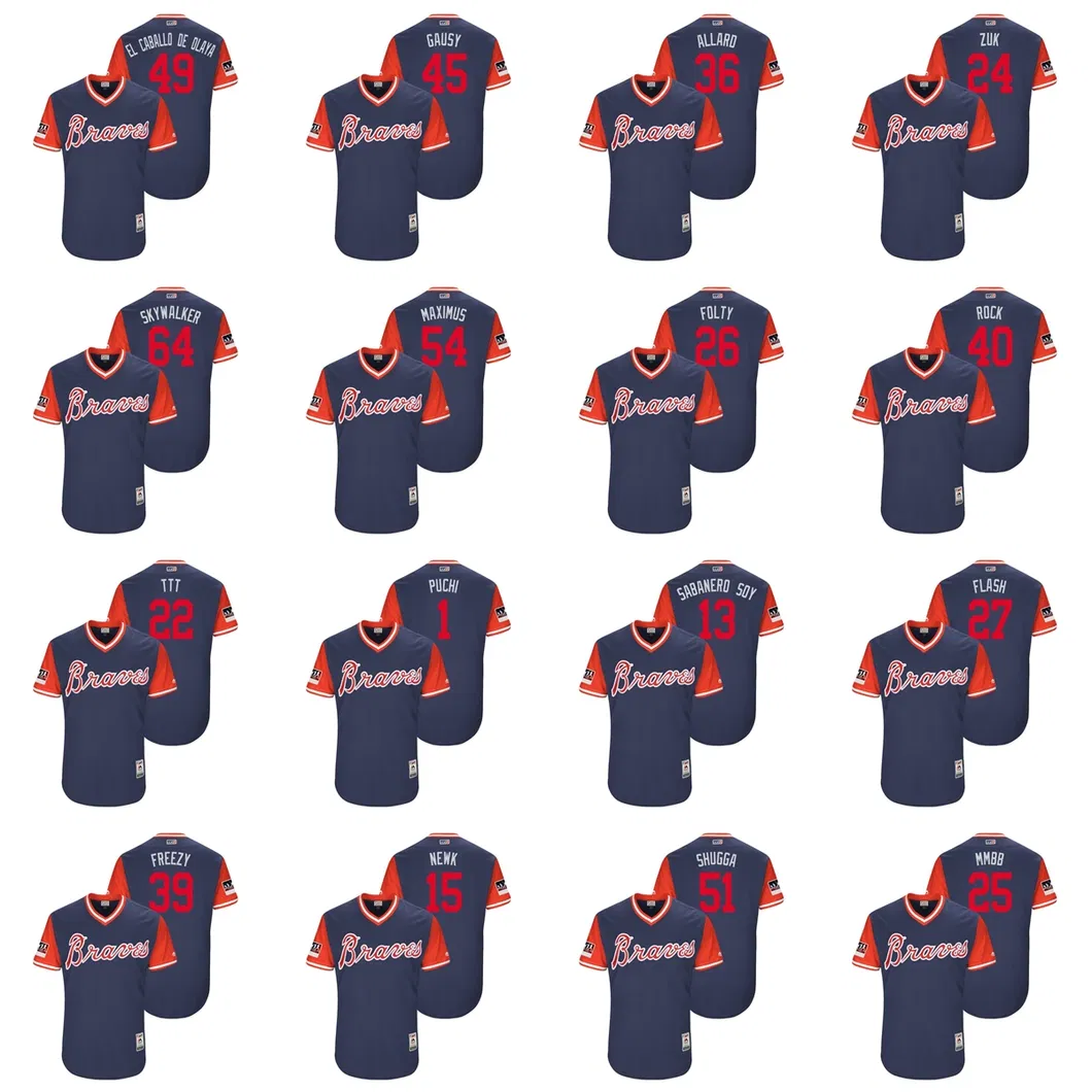 2021 New Camo Mlbi Dodgers Yankees Bravers Padres Authentic Custom Patch Jerseys