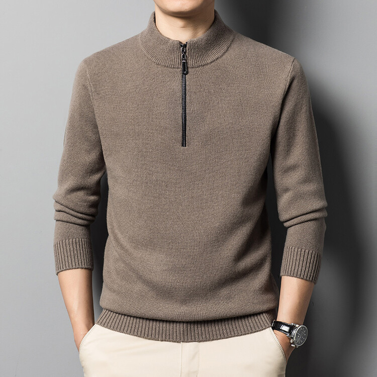 What Should You Look for When Choosing a High Quality Wool Half Zipper Heavy Sweater