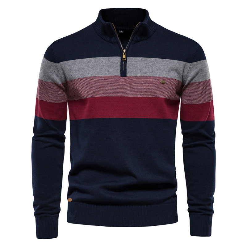 Why Do Quarter Zip Mens Pullover Sweaters Pair Better With Certain Collar Types and Outerwear