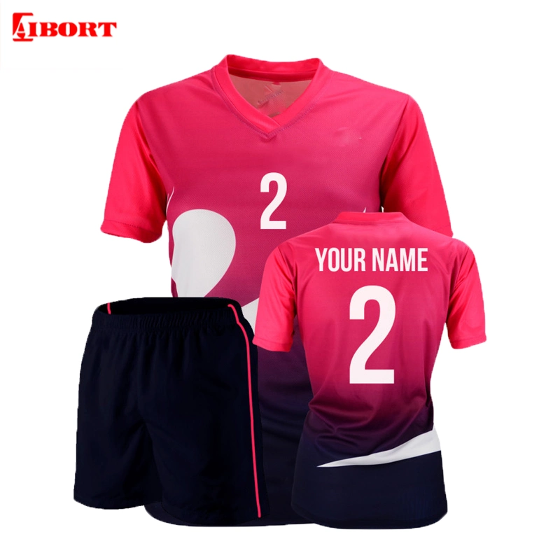 Aibort Authentic Team Striped Popular Soccer Uniform for Men (L-SC-30)