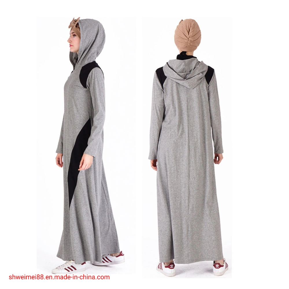 Baju Jubah Islamic Tracksuit Sportswear Breathable Casualwear Muslim Sports Abaya