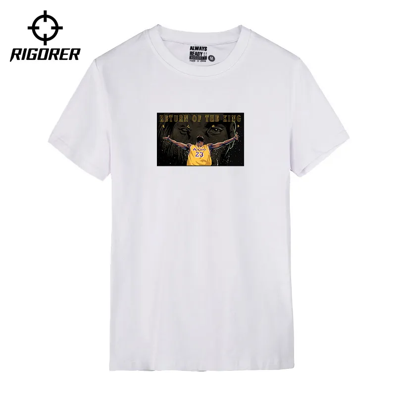Basketball Short Sleeve T-Shirt with James La Lakers