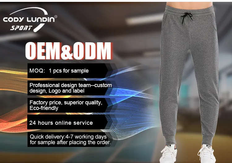 Cody Lundin Hotsale Gym Joggers Custom Sportswear Cotton Sports Joggers Mens Joggers