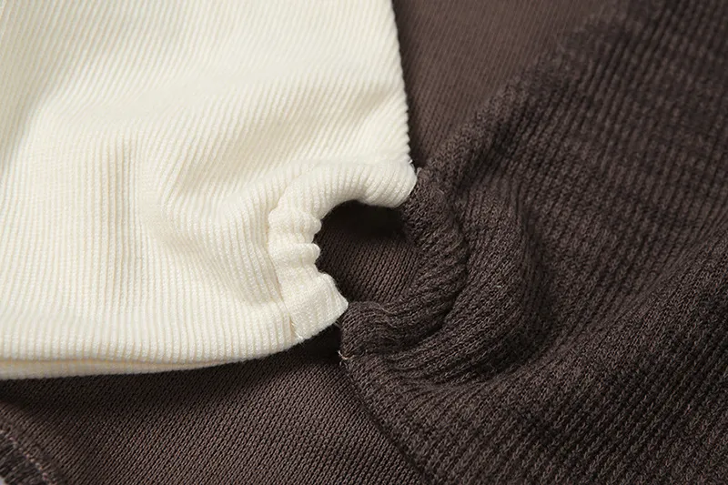 Cultivate One′ S Morality High Pockets Hip Splicing Dress