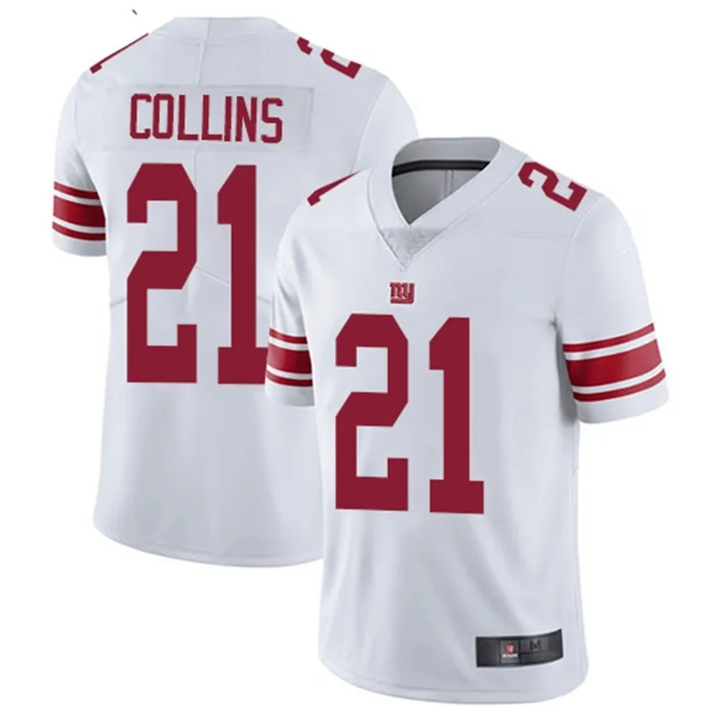 Custom Giants Landon Collins Lawrence Taylor New York Football Jerseys