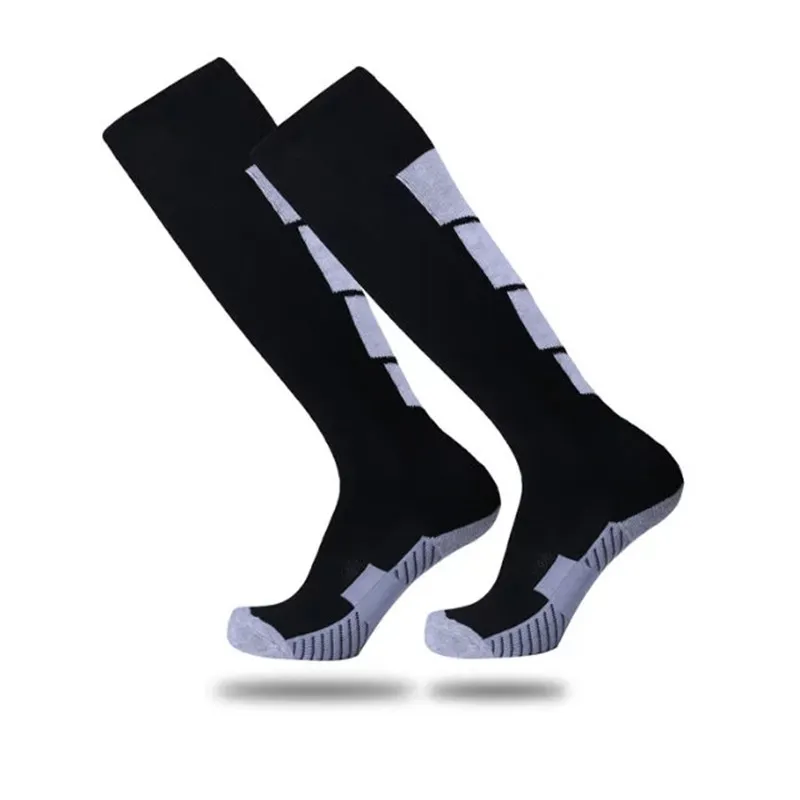 Custom Logo Printed Cotton Polyester Soccer Socks for Club