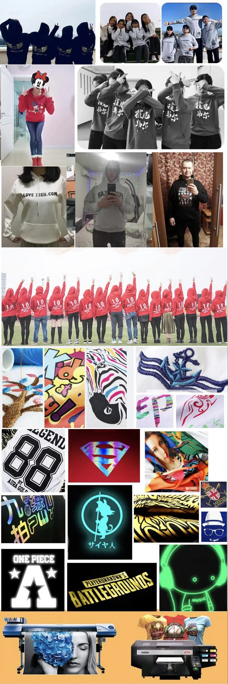 Custom Men′s Hoodies Sweatshirts Designer Top Streetwear Veste Homme Men′s Hoodies