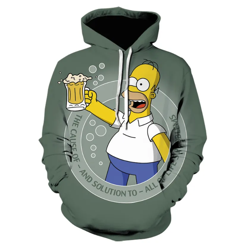 Custom Men′s Hoodies Sweatshirts Designer Top Streetwear Veste Homme Men′s Hoodies