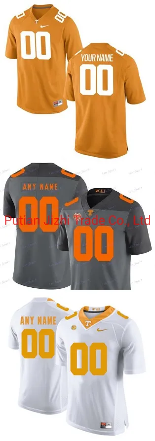 Custom Ncaa College Football Shirt Tennessee Volunteers Jersey Stanford Cardinals South Carolina Gamecock Purdue Boilermakers