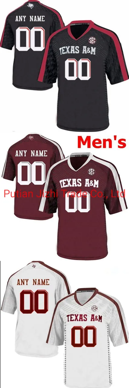 Custom Ncaa College Football Shirt Tennessee Volunteers Jersey Stanford Cardinals South Carolina Gamecock Purdue Boilermakers
