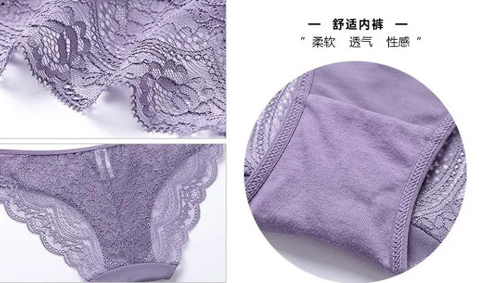 European and American New Style Gathered Adjust Bra Sexy and Sweet Lace Bra Suit
