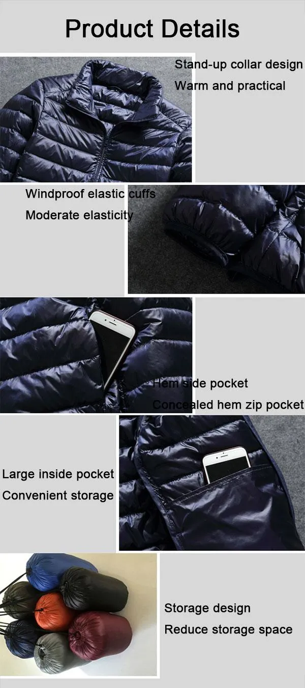 Hot Style Men′ S Down Jackets Outdoor Fashion Men Padded Winter
