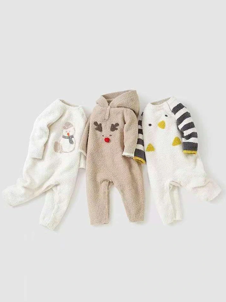 Autumn and Winter Fleece Pajamas for Children