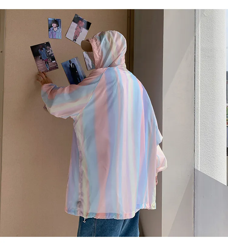 Korean Fashion Summer Thin Sunscreen Handsome Loose Casual Clothing Jacket