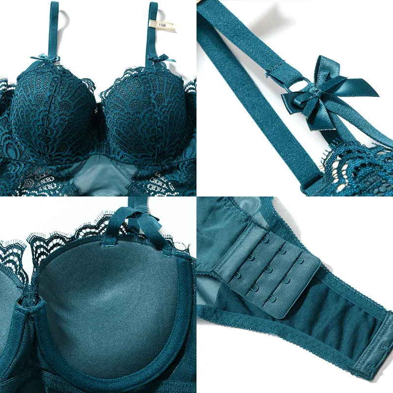 Ladies Sexy Lingerie Ladies Sexy Underwear Set Ladies Underwear Ladies Sexy Fashion Lace Bodysuit with Ribbon Details-Walmart/BSCI