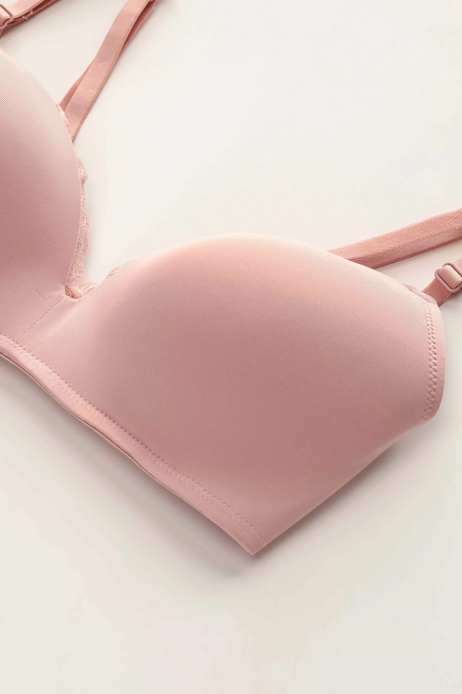 Latest Fashion Ladies Push up Wireless Net Girl 32b 34b Bra Size Images Women Sexy Bra