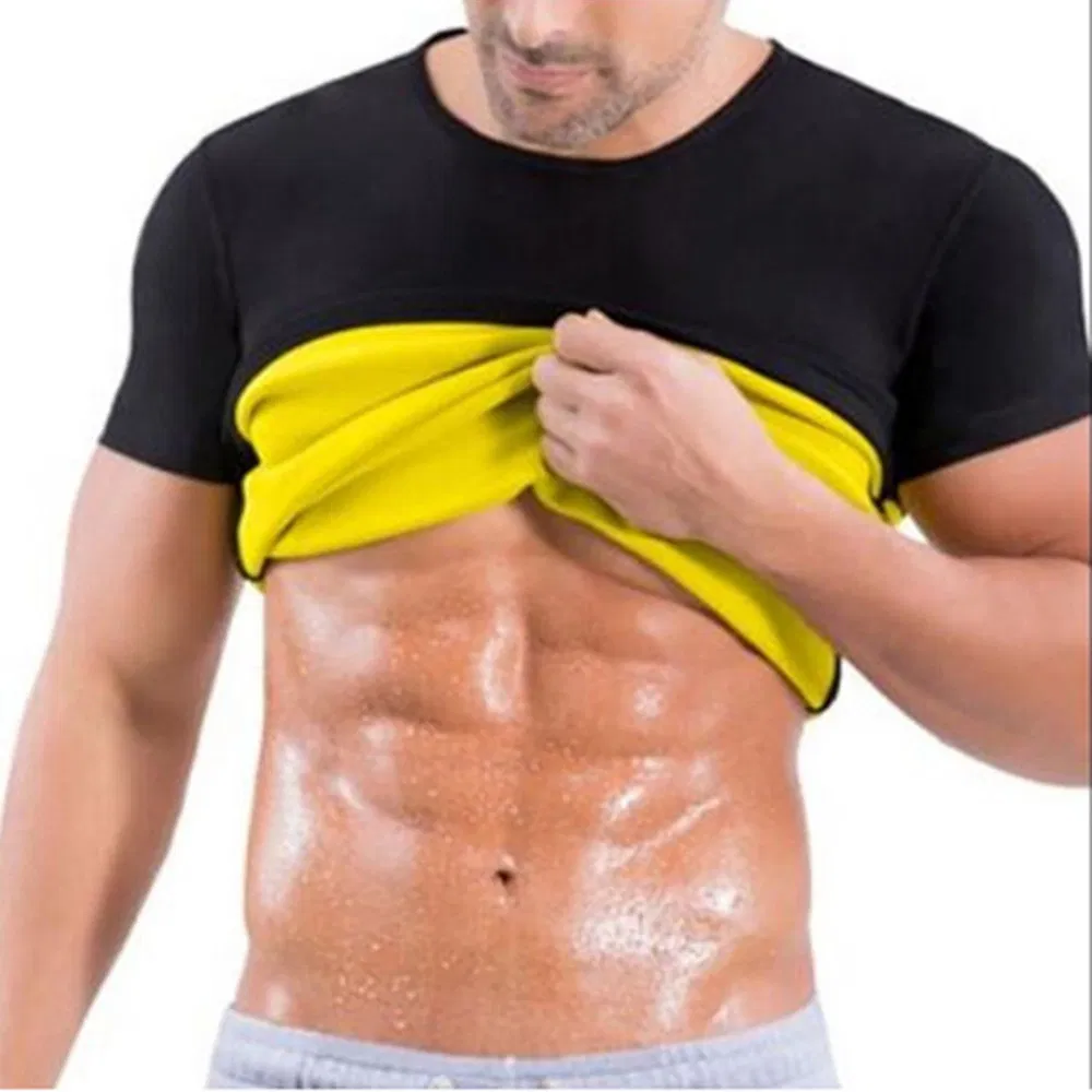 Men′ S Sports Short-Sleeved Running Vest Body Shaping Suit