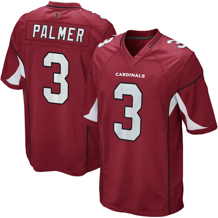 Men Women Youth Cardinals Jerseys 3 Carson Palmer Football Jerseys