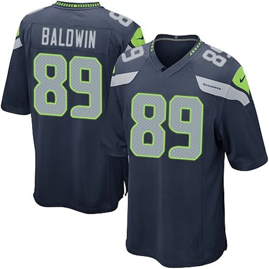 Men Women Youth Seahawks Jerseys 89 Doug Baldwin Football Jerseys