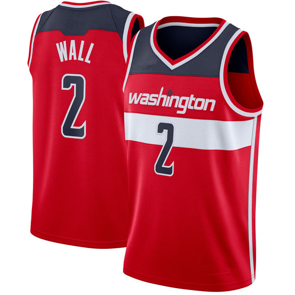 Men Women Youth Wizards Jerseys 2 John Wall Basketball Jerseys