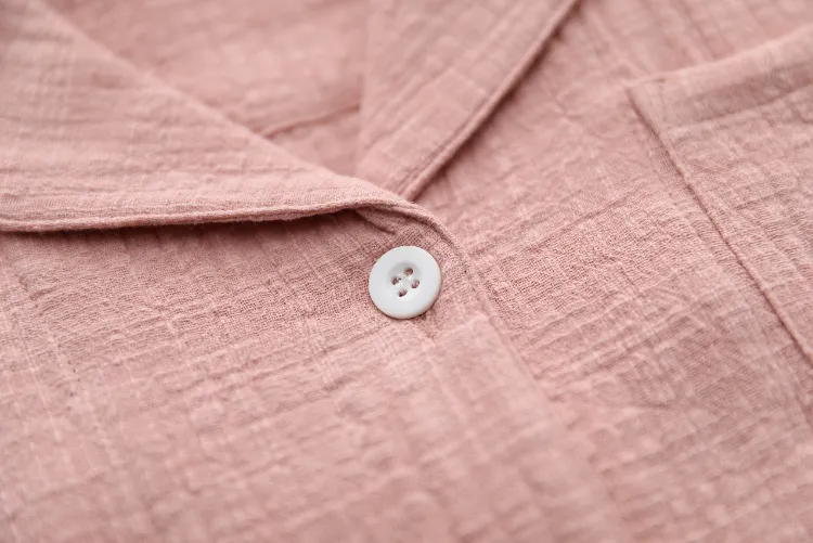 New Arrival Cotton Women′s Loungewear Sleepwear Pajamas Set