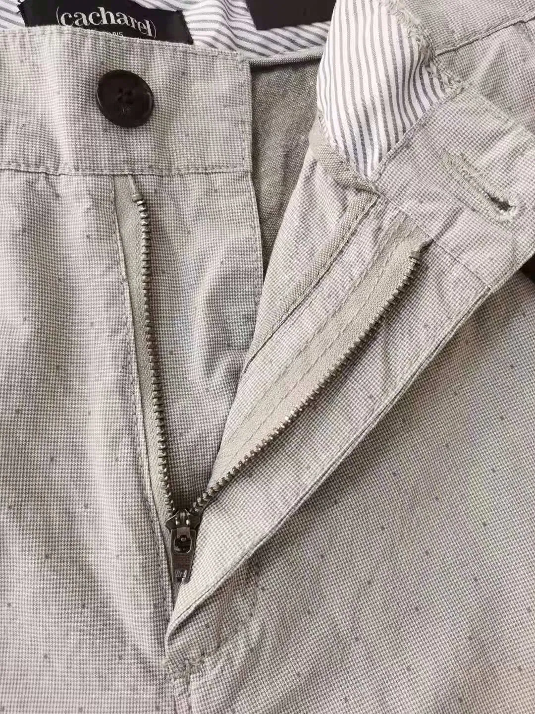 New Arrival Fancy Dobby Cotton Bermuda Casual Shorts