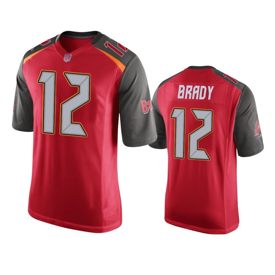 New Football Jersey Buccaneers 12 Tom Brady Jersey