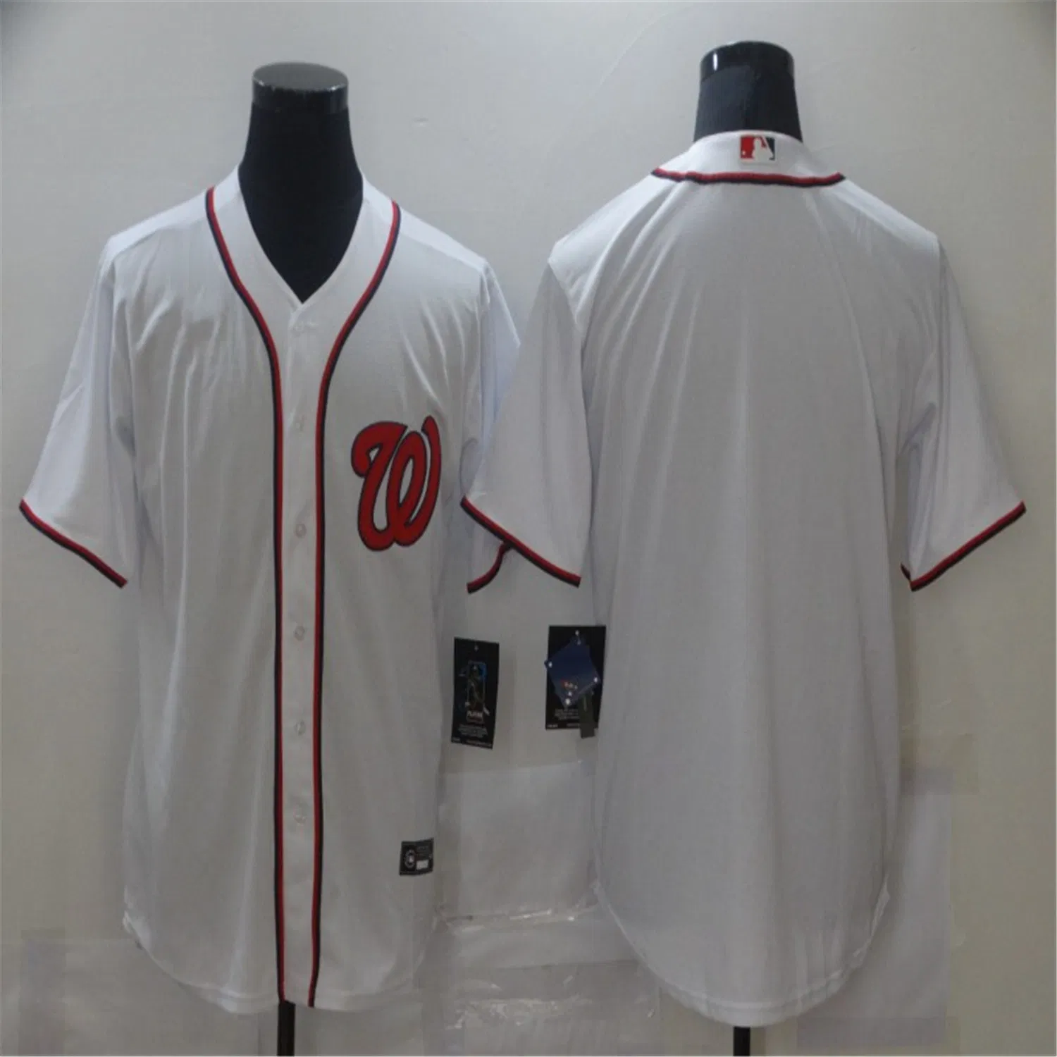 New Season Miami-Marlins Washington Nationals Blank Replica Authentic Custom Player Jerseys
