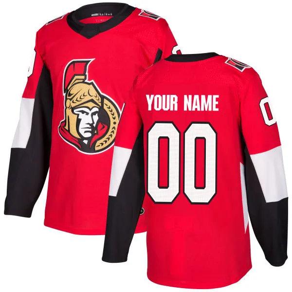 Ottawa Senators Erik Karlsson Jean-Gabriel Pageau Fredrik Claesson Hockey Jerseys