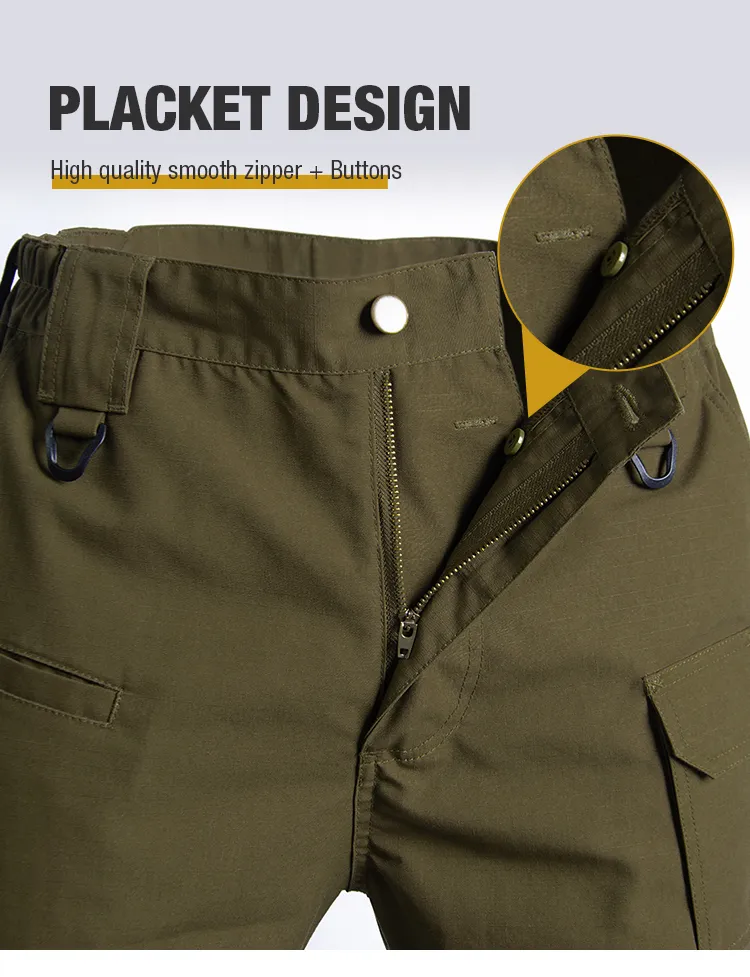 Outdoor Training Universal Brown Camouflage Tactical Pants