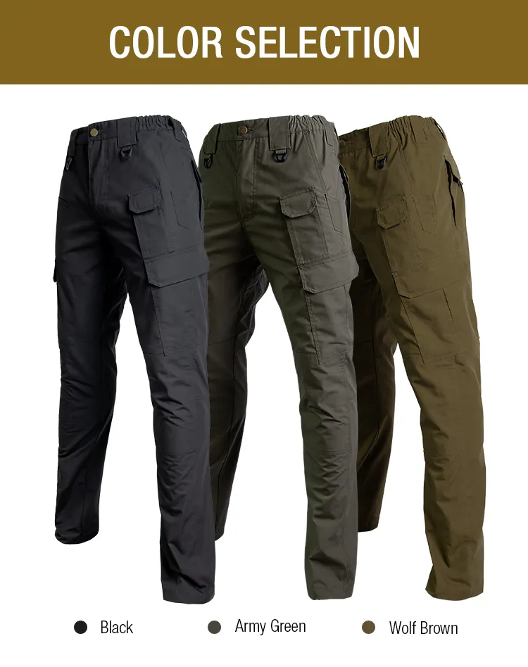 Outdoor Training Universal Brown Camouflage Tactical Pants
