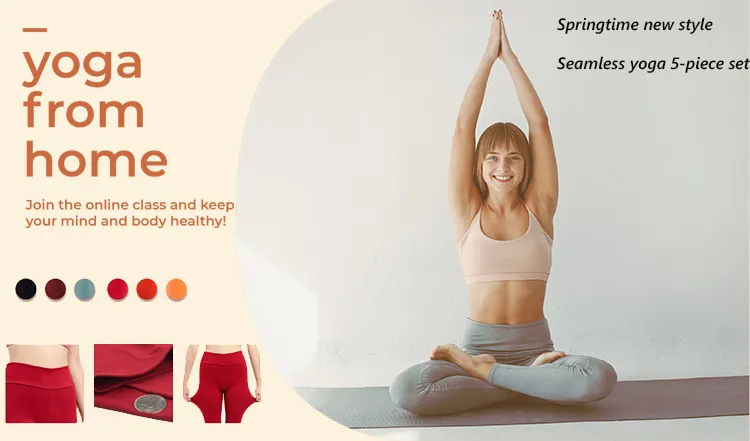 Plus Size Seamless Loose Sportswear Fitness Work out Drawstring Yoga Top Wear