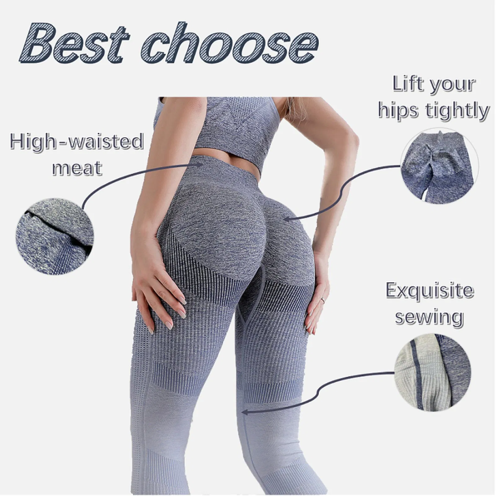 Popular Snakeskin Yoga Suits High Quality Seamless Gym Set Wear Fashion Sport Wear