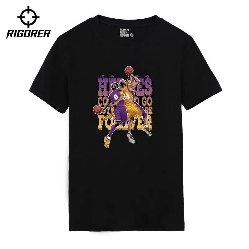 Printed Basketball T-Shirt Legend La Lakers