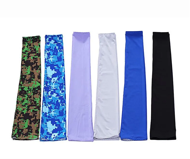 Running Arm Sleeves UV Protection Compression Sport Outdoor Cycling Fishing Armsleeve