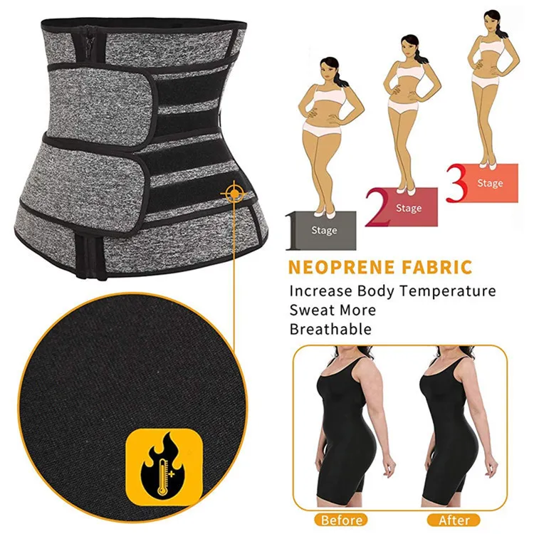 Shapewear for Women Back Support Stomach Belt Weight Loss Fat Burning Slimming Belt