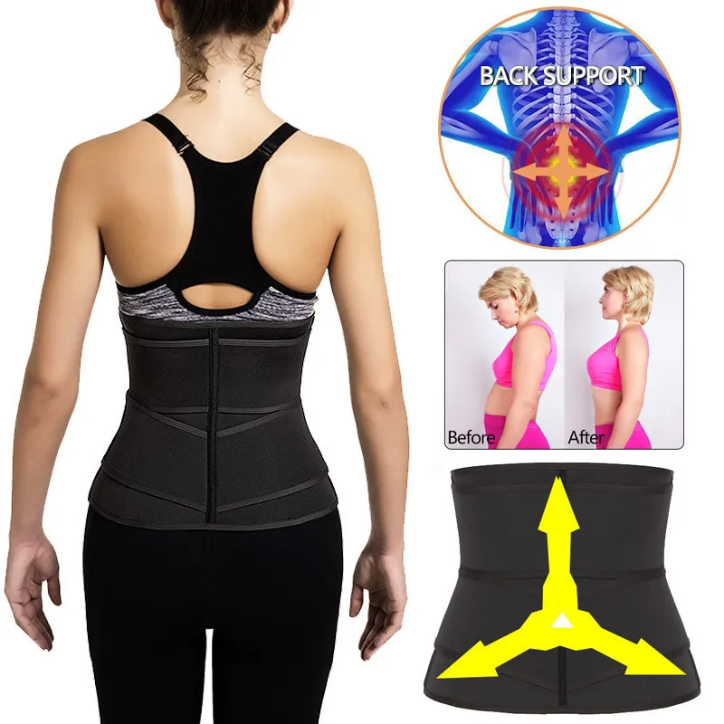 Shapewear for Women Back Support Stomach Belt Weight Loss Fat Burning Slimming Belt