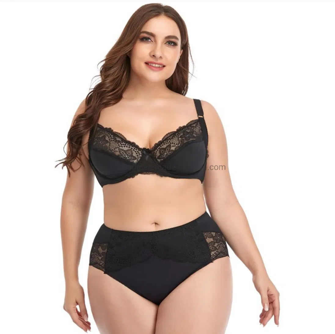 Six Colors of Chilon Big Size for Women Lady's Underwear Set