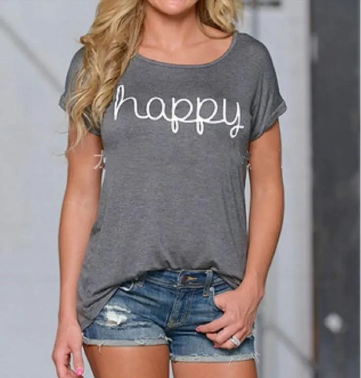 Soild Color Lady′s Women T Shirt