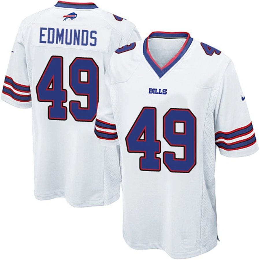 Wholesale 2021 N-F-L Bills 49 Tremaine Edmunds Buffalo Football Jerseys