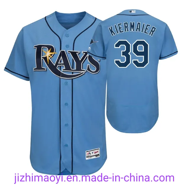 Wholesale 2021 World Series Tampa Bay Rays Nik -E Ml-B Willy Adames Yonny Chirinos Diego Castillo Hunter Renfroe Kevin Kiermai Custom Baseball Jersey