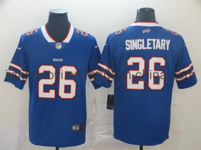 Wholesale 2021 N-FL Team Buffalo Jerseys American Football Sports Wear Bills T Shirts Clothes