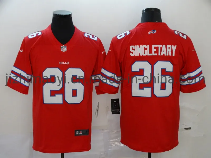 Wholesale 2021 N-FL Team Buffalo Jerseys American Football Sports Wear Bills T Shirts Clothes