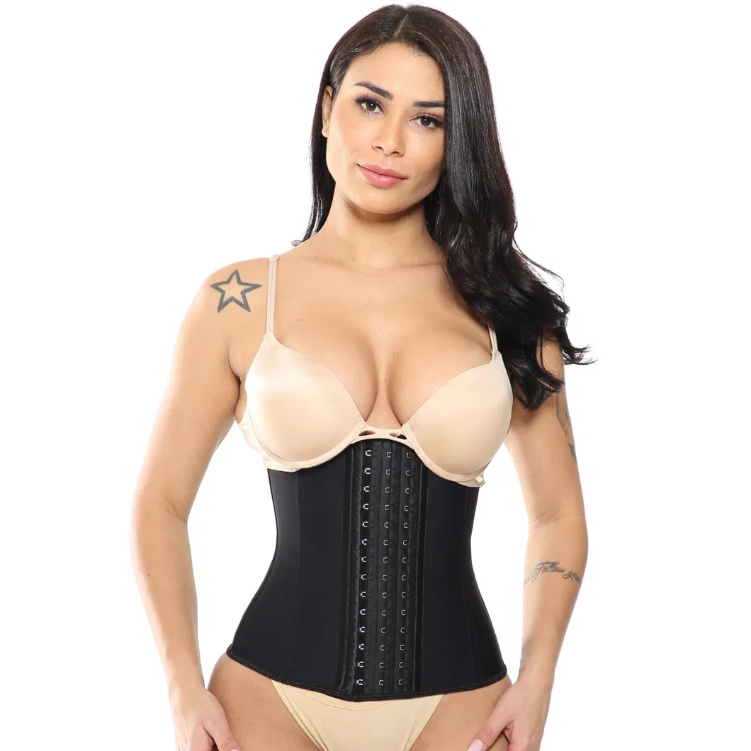 Wholesale Best Belts Private Label Custom Logo Latex Waist Trainer Slimming Belt Corset Steel Boned Waist Trainer