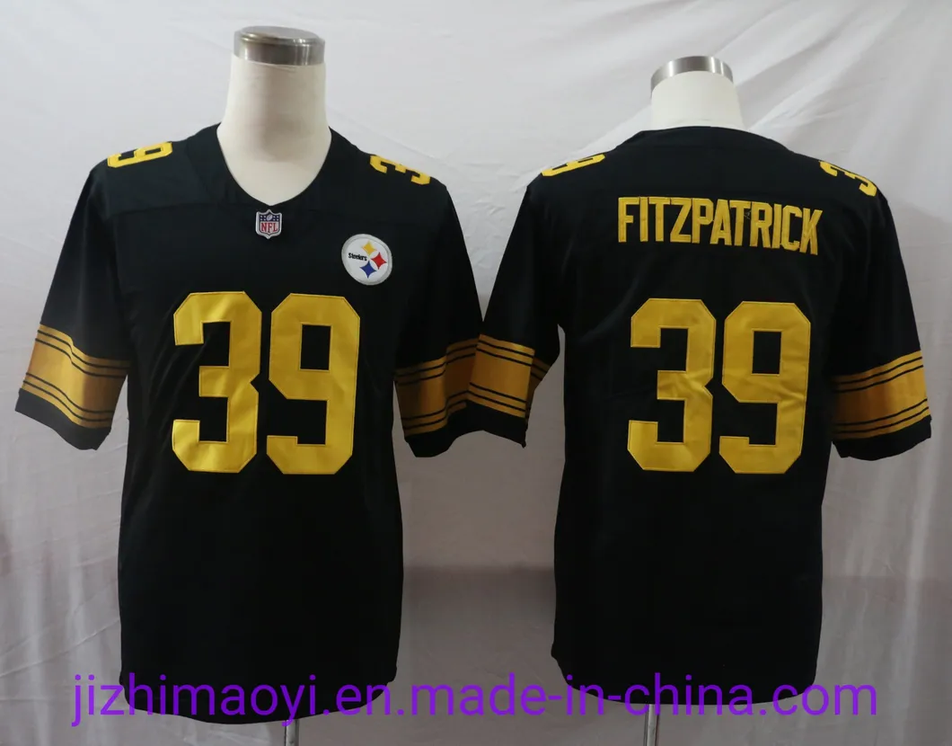 Wholesale Cheap Custom Pittsburgh Tj Watt Minkah Fitzpatrick Elite Game Legend Limited Salute to Service Football Jersey